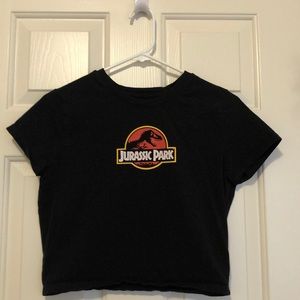 jurassic crop top